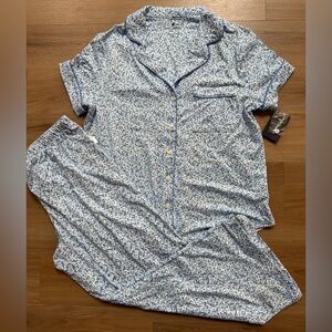 NWT. Kate Spade Women's Floral Pajama Set, Size S